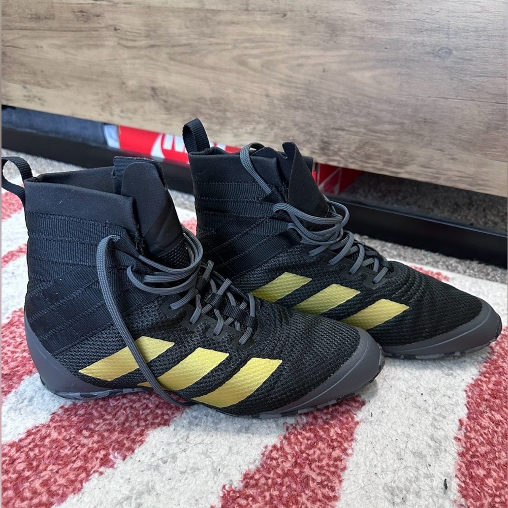 Adidas “Box Hog 4” Boxing Shoes